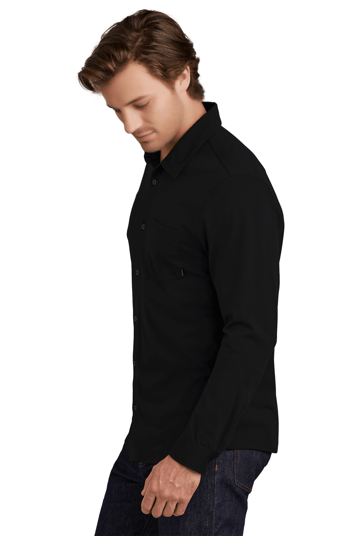 OGIO® Extend Long Sleeve Button-Up with Custom Embroidery