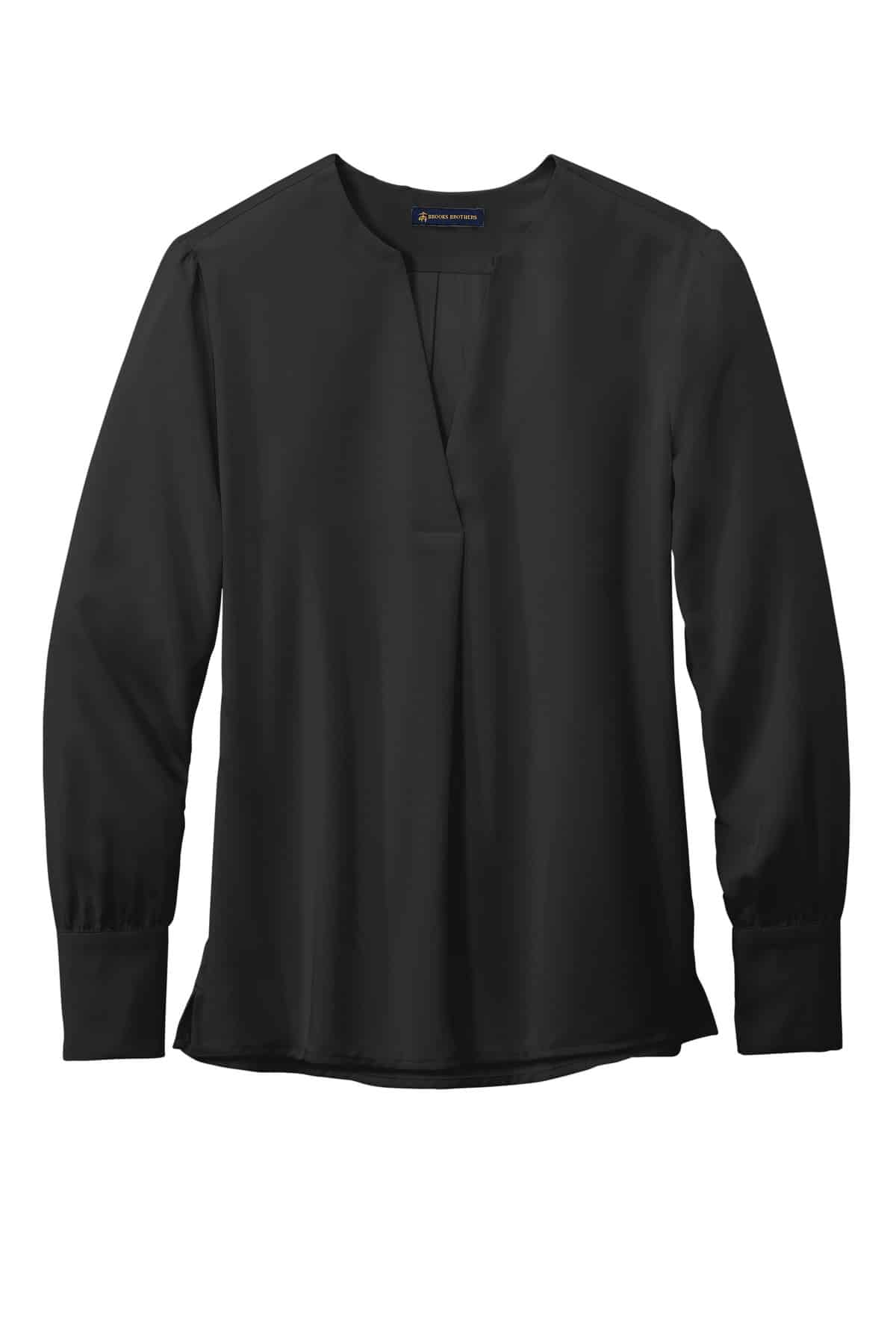 Brooks Brothers® Women's Open-Neck Satin Blouse BB18009