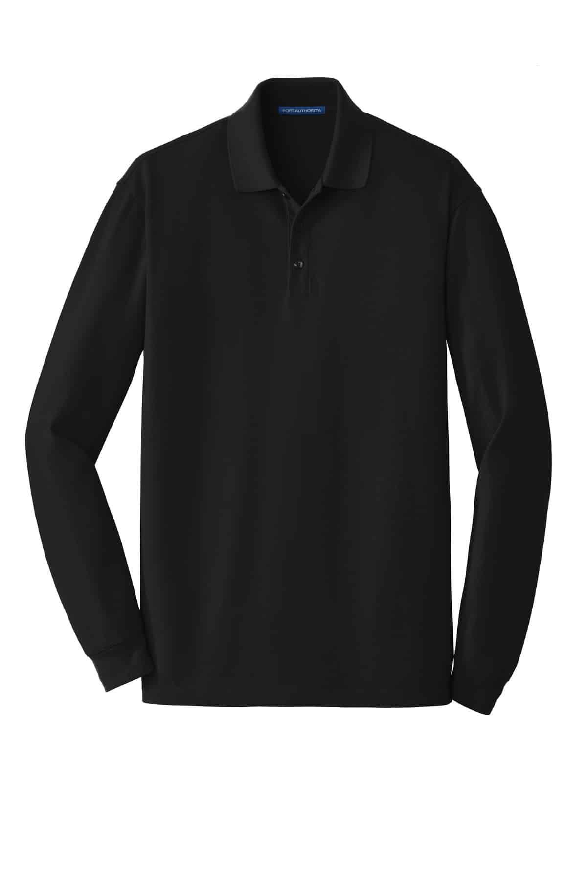 Port Authority® EZCotton® Long Sleeve Polo. K8000LS